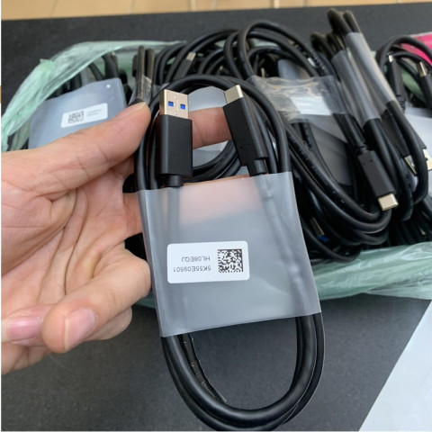 Cáp USB to Type C zin theo máy Dell