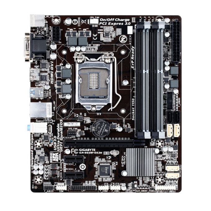 Main Giga B85M-DS3H 4 khe ram