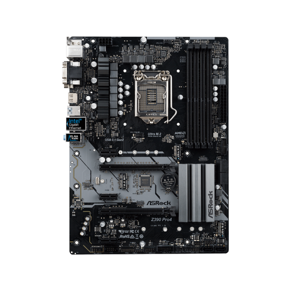 Main Asrock Z390 Pro4 đẹp như mới