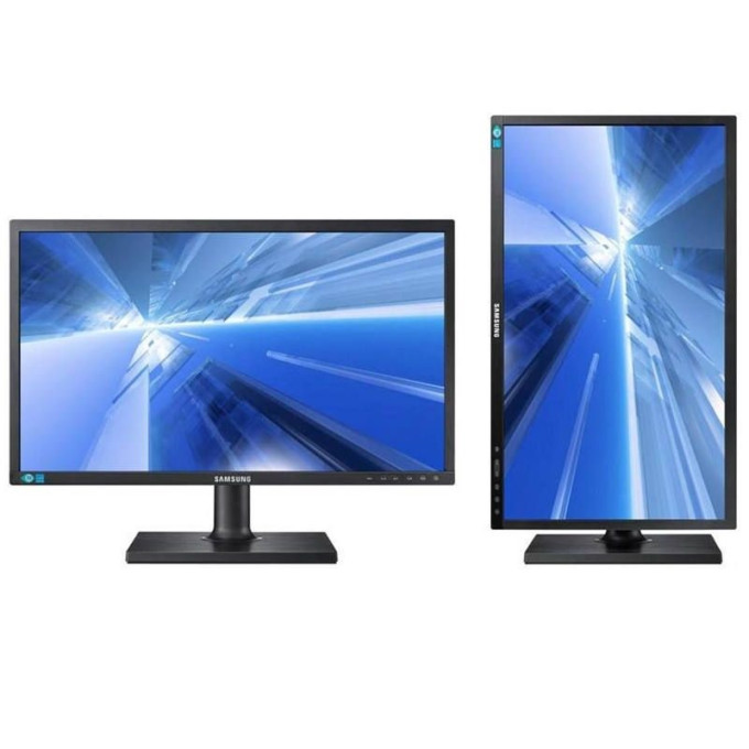Màn Samsung S22E450 Full HD xoay 90 độ