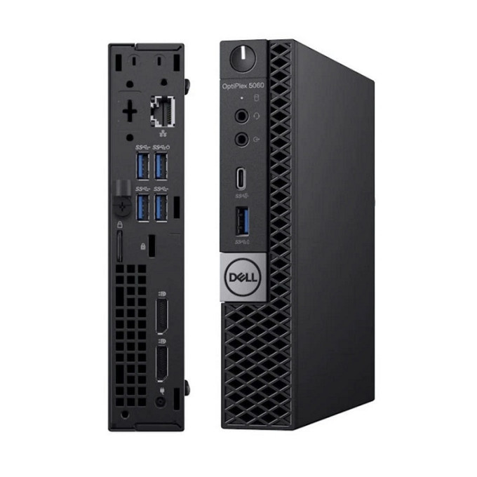 Máy tính Mini PC Dell Optiplex 5060 Micro ( CPU Core i3 8100, ram 8GB, SSD 256GB )
