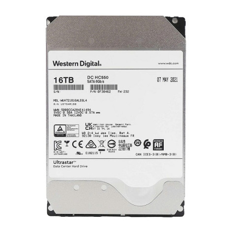 Ổ cứng HDd WD Enterprise Ultrastar DC HC550 16TB