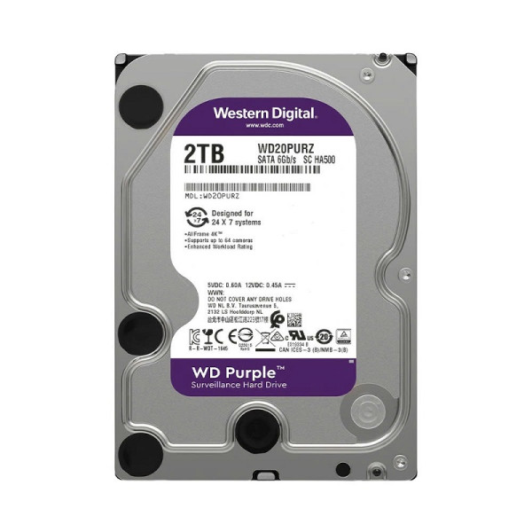 Ổ cứng HDD Western tím 2TB